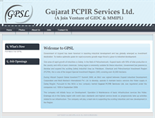 Tablet Screenshot of gpsl.co.in